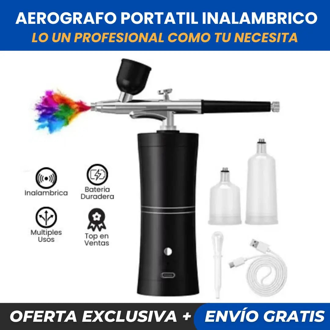 Aerógrafo Portatil Compresor