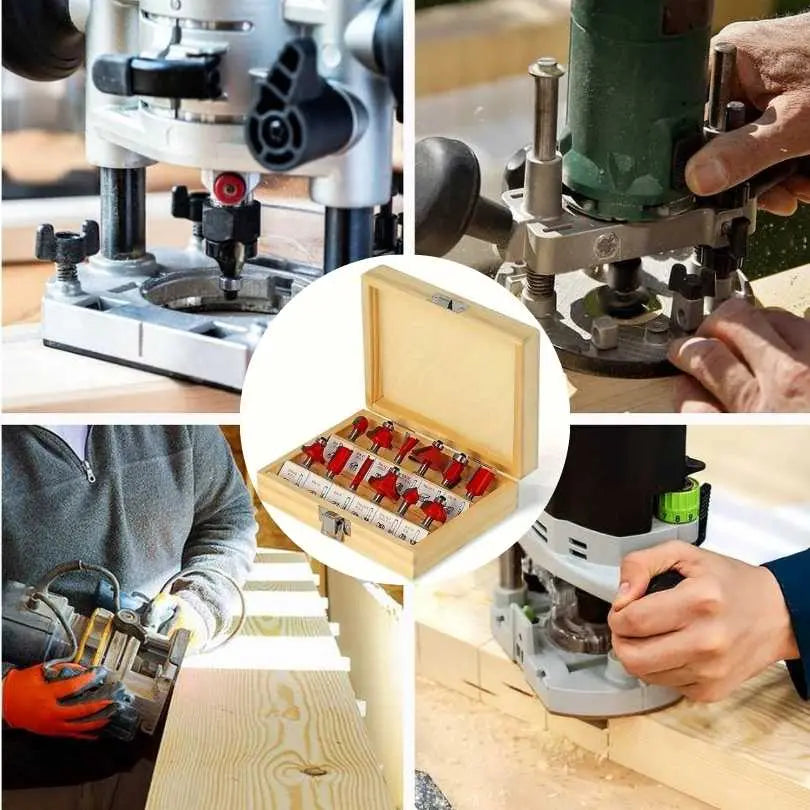 Kit de Fresas Brocas 12 Pzs💪🔧