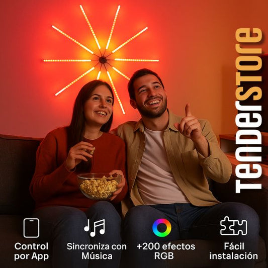 LED Firework - Fuegos Artificiales✨🌈