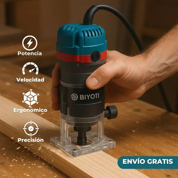 PowerTrimmer™ Ruteador de Mano Electrico