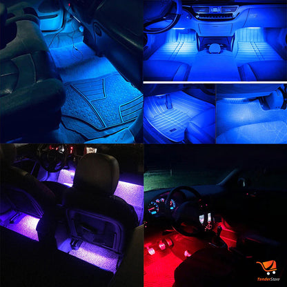 BARRAS LED RGB DE SALON PARA INTERIOR DE COCHE